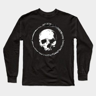 Skull Ouroboros Long Sleeve T-Shirt